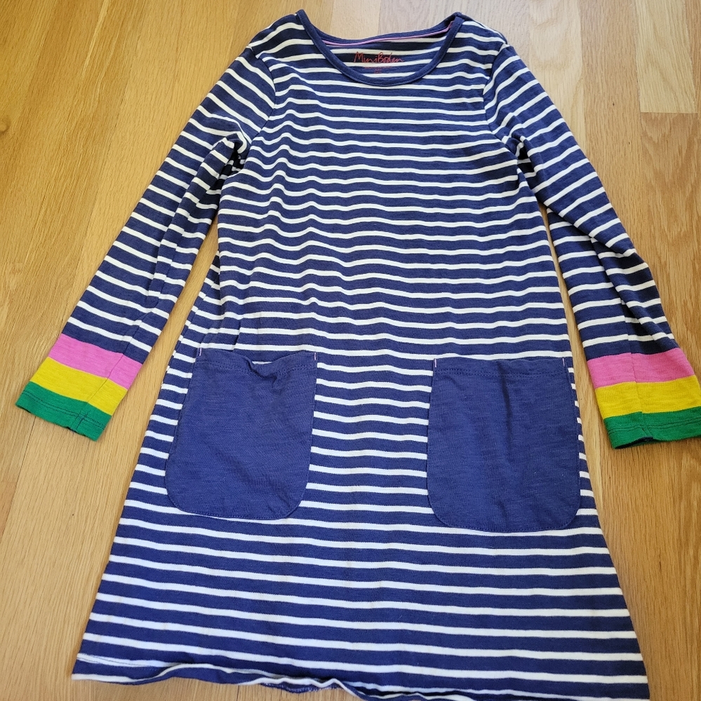 Mini boden dress sz 8/9 nwot